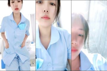 【爆乳核弹制服诱惑】巨乳护士下海『温柔小护士』偷偷在病房病房厕所各种玩弄巨乳放骚求操